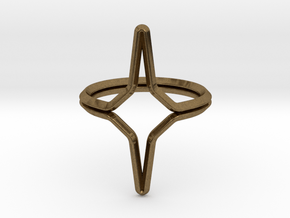 YOUNIVERSAL YY.01, ring US size 3.5, d=14,5mm(all  in Natural Bronze: 3.5 / 45.25