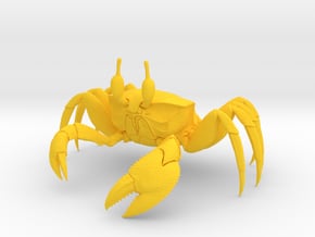 Ghost Crab in Yellow Processed Versatile Plastic