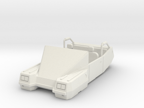 AC01 Type 282G Convertible Air Car (28mm) in White Natural Versatile Plastic