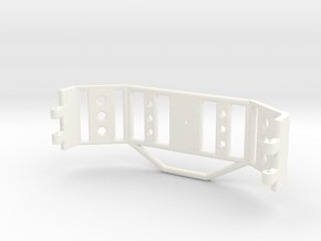Body Mounted Spare Carrier Part 2/2 in White Processed Versatile Plastic