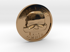 The Coin of Acheron in Polished Brass