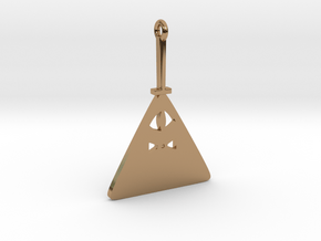 Bill Cipher in Polished Brass