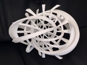 Seifert surface for (2,2) torus link with fibers in White Natural Versatile Plastic