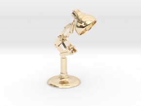 Pixar Lamp in 14k Gold Plated Brass
