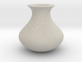 Wide Vase in Natural Sandstone