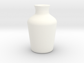 Vase 112513 in White Processed Versatile Plastic