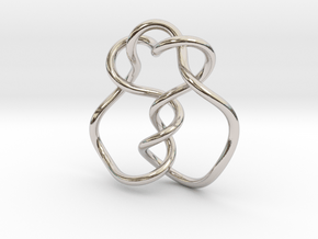 0361 Hyperbolic Knot K5.20 in Platinum