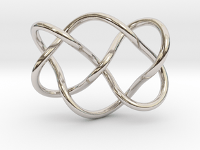 0356 Hyperbolic Knot K6.28 in Platinum