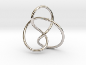 0354 Hyperbolic Knot K2.1 in Platinum
