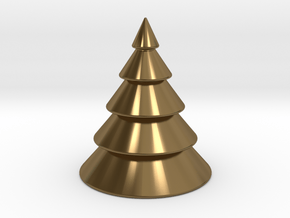 Christmas Tree in Polished Bronze