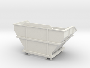 Voegele Kontainer für Deckenfertiger WSI 1:50 in White Natural Versatile Plastic: 1:50