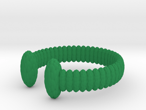 Alien Egg Ring Epsilon SIZE10 in Green Processed Versatile Plastic