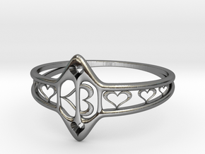 MotherRingBetter in Fine Detail Polished Silver