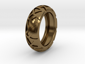 Shapes Ring19.6 in Polished Bronze