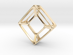 Cold Earth in 14k Gold Plated Brass