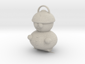 Cartman Pendant in Natural Sandstone