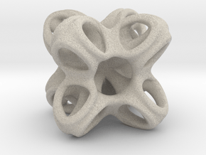 Octo Star Cube in Natural Sandstone