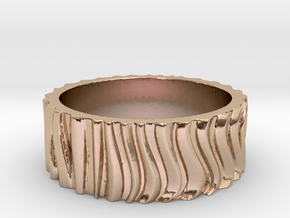 CurvedForrest Ring Size 10.5 in 14k Rose Gold