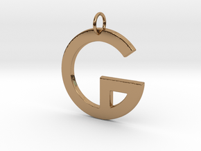 G in Polished Brass