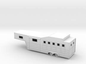 1/50th Bloomer type 28' Horse Trailer in Tan Fine Detail Plastic