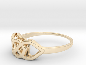 Size 6 Knot C2 in 14K Yellow Gold