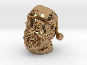Santa Claus  in Polished Brass