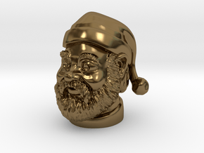 Santa Claus  in Polished Bronze