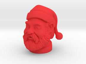 Santa Claus  in Red Processed Versatile Plastic