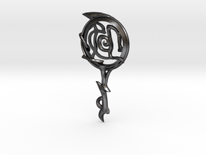 Capricorn［Constellation Magic Series］ - Key Style in Polished and Bronzed Black Steel