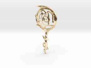 Capricorn［Constellation Magic Series］ - Key Style in 14k Gold Plated Brass