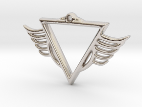 tri-cir wings in Platinum