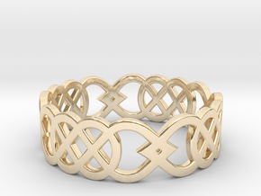 Size 9 Knot C3 in 14K Yellow Gold