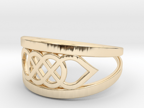 Size 10 Knot C6 in 14K Yellow Gold