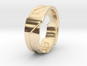 Ring Size N 1/2 (US Size 6 3/4) in 14K Yellow Gold