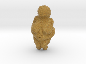 Venus of Willendorf (Lifesize) in Full Color Sandstone
