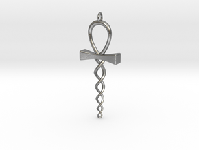 Ankh in Natural Silver