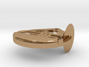 Mellophone emblem in Polished Brass