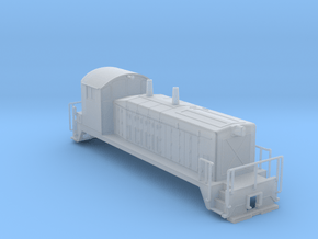 EMD SW7 N Scale  in Tan Fine Detail Plastic