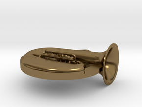 Tuba in Polished Bronze