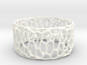 Frohr Design Easy Radiolaria Bracelet in White Processed Versatile Plastic