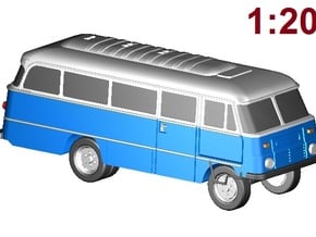 Robur Bus (1:200) in Smooth Fine Detail Plastic