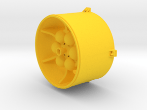 LISA Propulsion Module, 1/58 scale in Yellow Processed Versatile Plastic