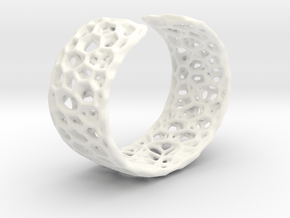 Frohr Design Radiolaria Bracelet Dec/01 in White Processed Versatile Plastic