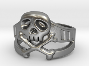  Space Captain Harlock | Ring Size 9 in Natural Silver: 9 / 59