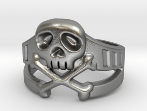  Space Captain Harlock | Ring Size 8 in Natural Silver: 8 / 56.75