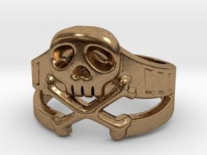  Space Captain Harlock | Ring Size 8 in Natural Brass: 8 / 56.75