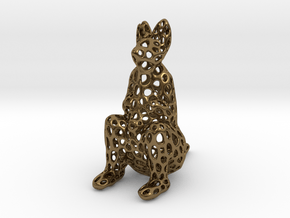 Kangaroo in Polished Bronze