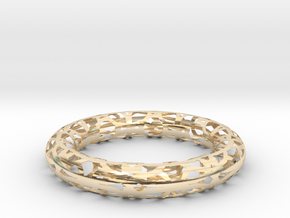 Bangle3 in 14k Gold Plated Brass