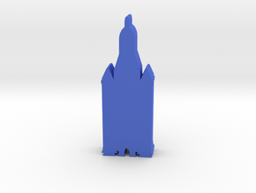 Game Piece, SLS Crew Rocket in Blue Processed Versatile Plastic