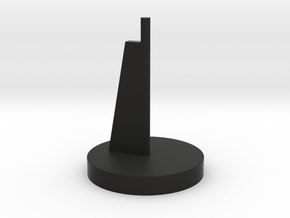Display Stand, Konami Scale Ships (1/100 Range) in Black Natural Versatile Plastic